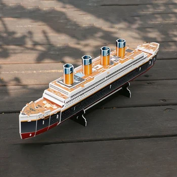 3D пазлы для взрослых Модель корабля 35 шт. Круизные игрушки-головоломки 45*6*13 см в подарок