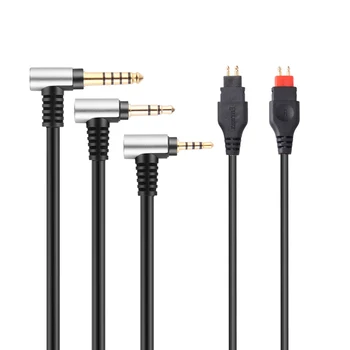 Для наушников Sennheiser замените кабель на 100% монокристаллический медный кабель обновления HD580 600 650 660 HD660S 2,5 мм 4,4 мм Сбалансированный
