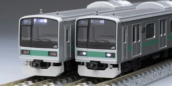 Модельные игрушки Пригородный трамвай серии JR 209-1000 N Масштабная Железная дорога Железная дорога В сборе Хобби