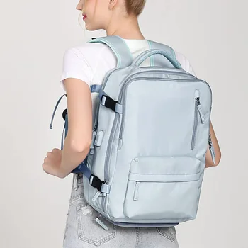 Повседневный рюкзак для женщин, многоцелевая сумка для занятий фитнесом, для покупок